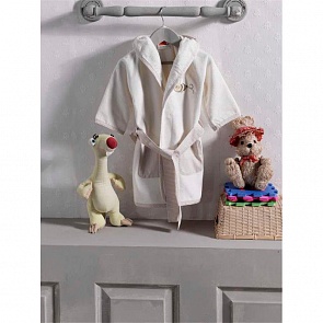 Халат махровый серии Kidboo Honey Bear Linen, 100% хлопок, размер 4 (Kidboo, 00-0013627 размер 4)